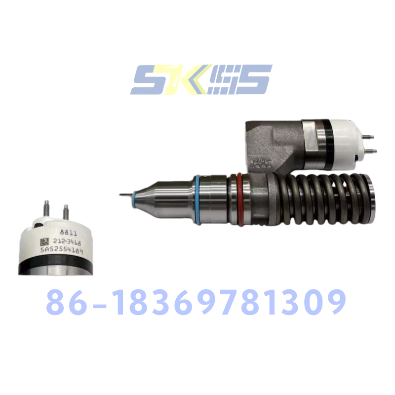 Fuel Injector 212-3468 2123468 for CAT C10 C12 Diesel Engine Spare Parts Construction Machinery