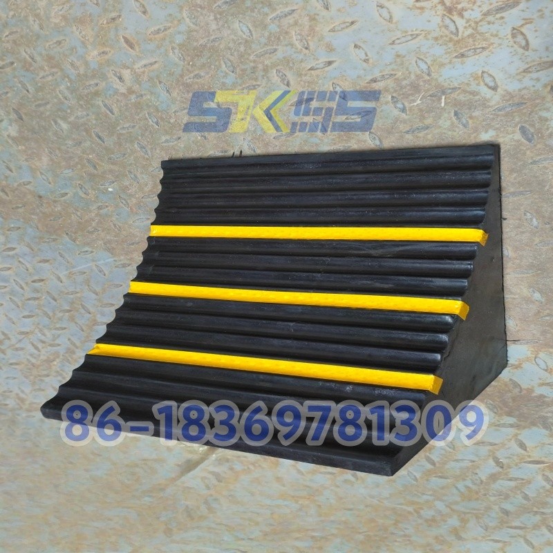 In Stock Durable Rubber Wheel Stop for Heavy Vehicles – Easy Install, High Visibility, Ready to Ship