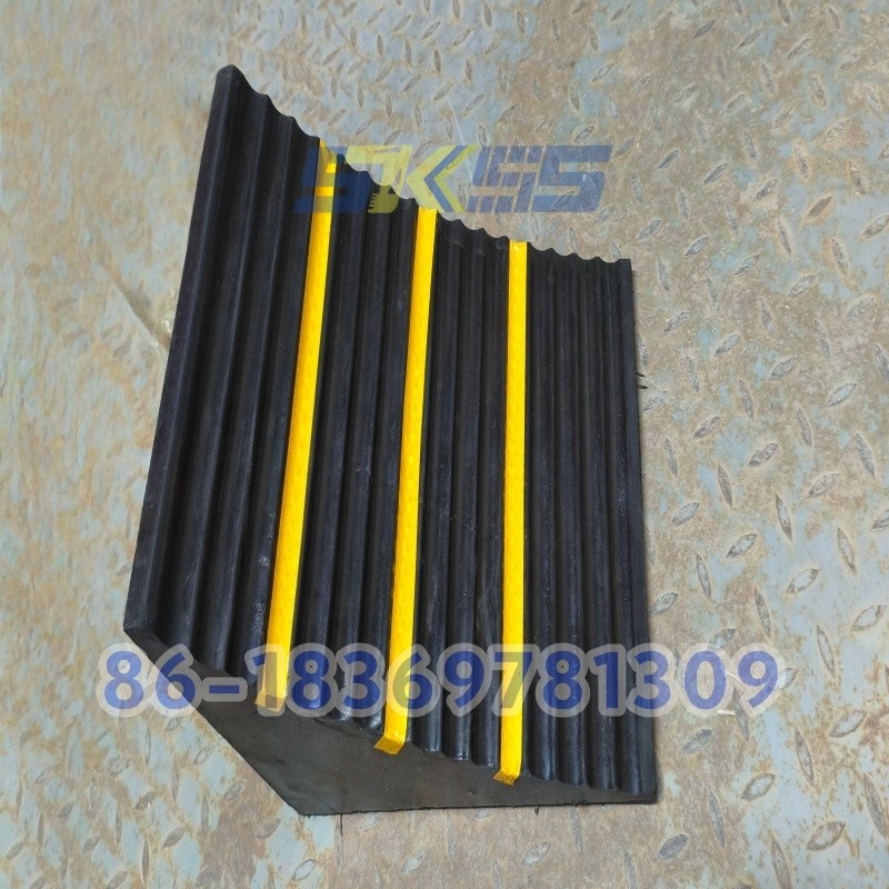 In Stock Durable Rubber Wheel Stop for Heavy Vehicles – Easy Install, High Visibility, Ready to Ship