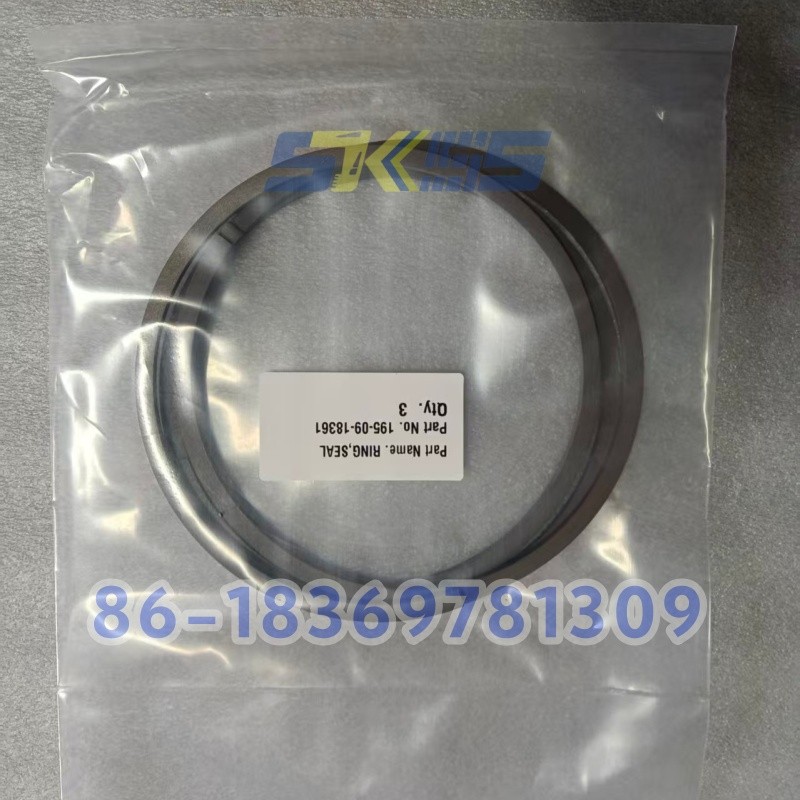 In Stock Komatsu 195-09-18361 OEM Quality Seal Ring – Fit D375A-3 HD785 Dozer, Ready to Ship