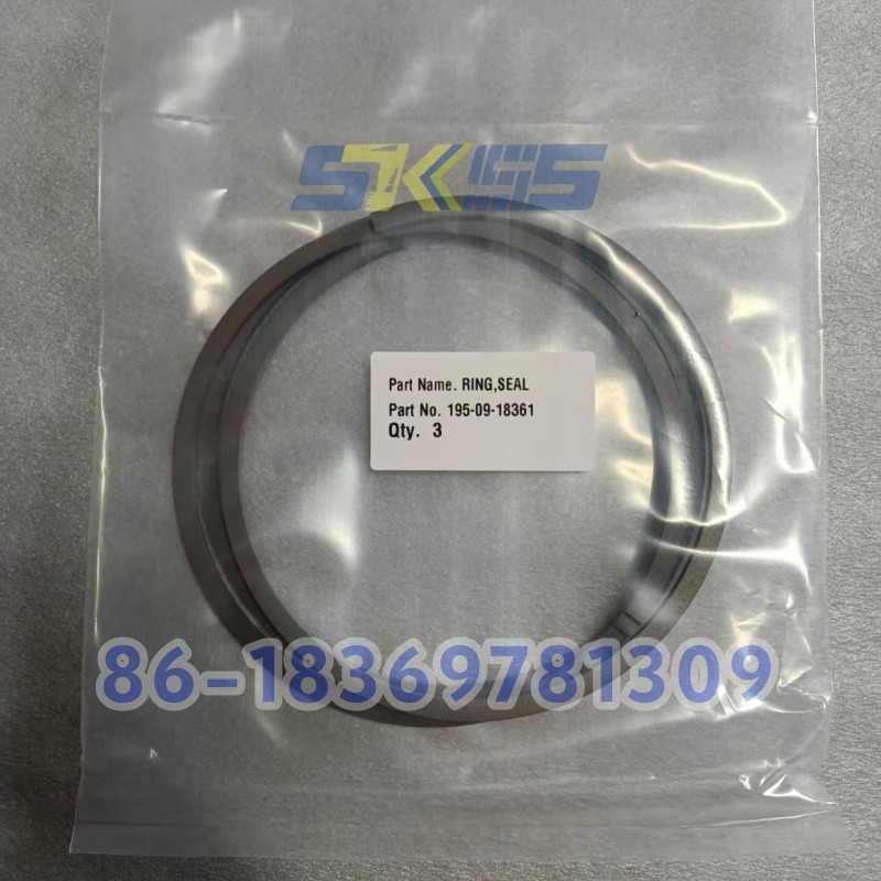 In Stock Komatsu 195-09-18361 OEM Quality Seal Ring – Fit D375A-3 HD785 Dozer, Ready to Ship