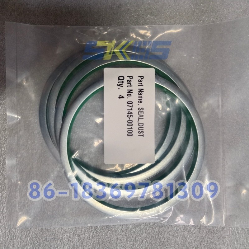 Komatsu 07145-00100 Dust Seal for PC200 PC300 PC400 Excavator, OEM Wiper Seal Replacement