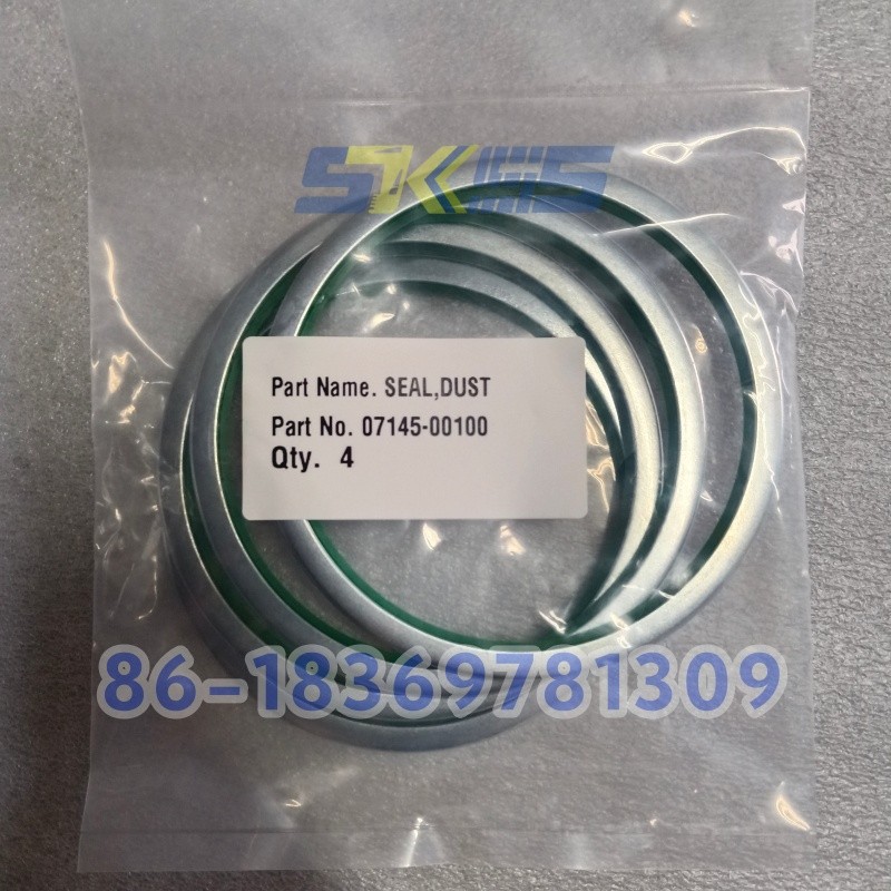 Komatsu 07145-00100 Dust Seal for PC200 PC300 PC400 Excavator, OEM Wiper Seal Replacement