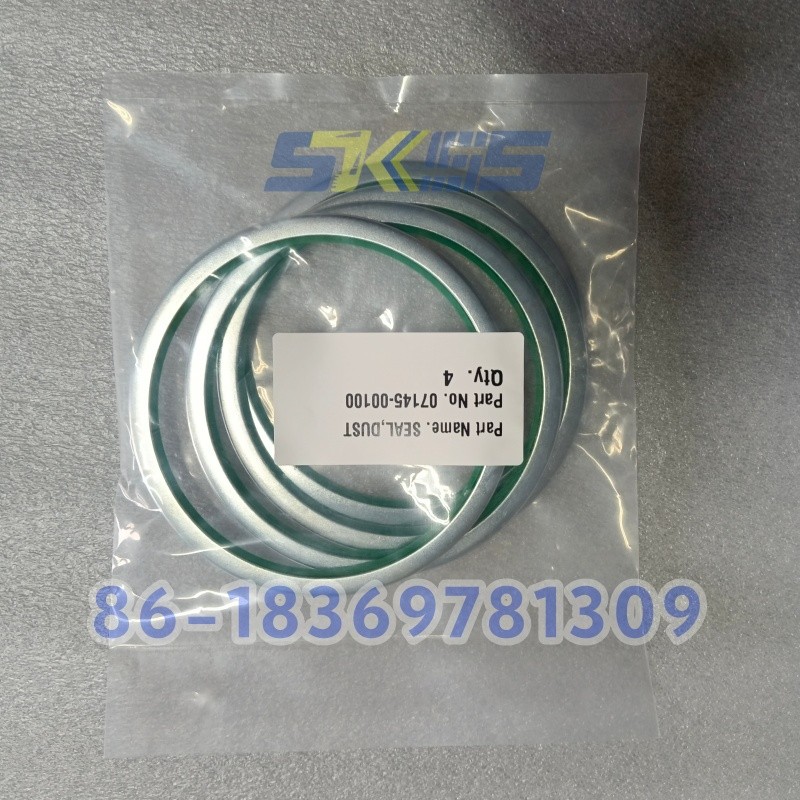 Komatsu 07145-00100 Dust Seal for PC200 PC300 PC400 Excavator, OEM Wiper Seal Replacement
