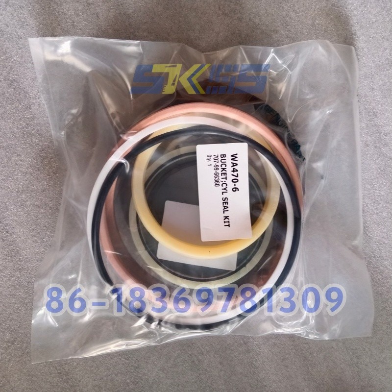 Komatsu 707-99-66360 Service Kit for WA470 Wheel Loader, Hydraulic Cylinder Repair Kit