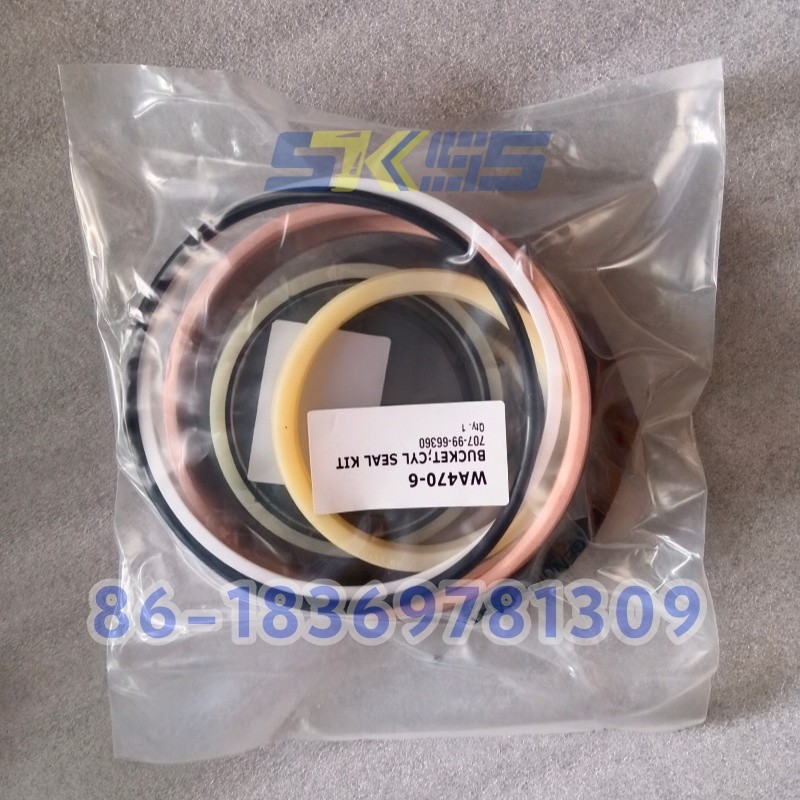 Komatsu 707-99-66360 Service Kit for WA470 Wheel Loader, Hydraulic Cylinder Repair Kit