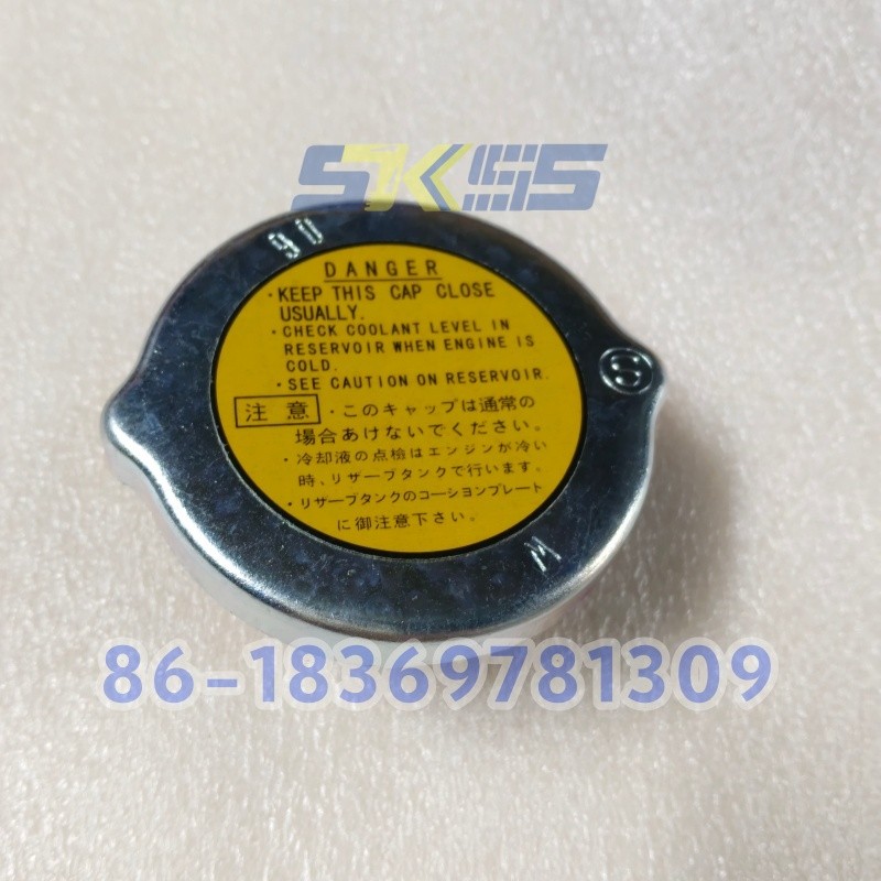 Komatsu 566-03-6A510 Radiator Cap for HD405-6 HD325-6 HM400-1 Dump Truck, OEM Cooling System Cap