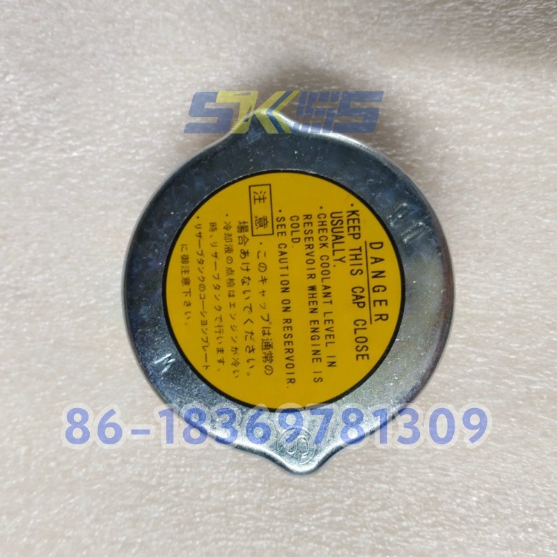 Komatsu 566-03-6A510 Radiator Cap for HD405-6 HD325-6 HM400-1 Dump Truck, OEM Cooling System Cap