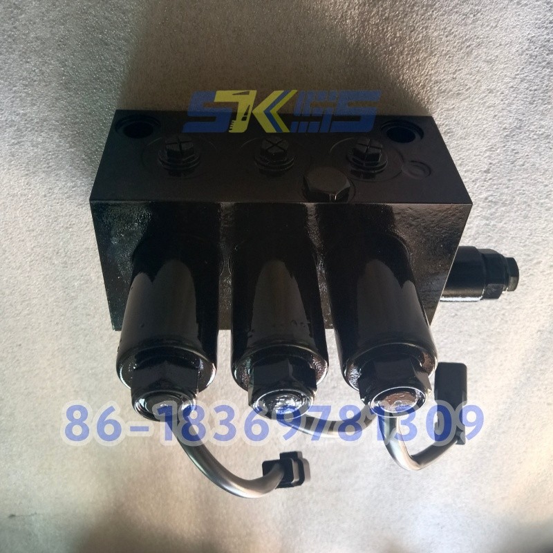 Valve Ass'y 21W-60-44101, Hydraulic Valve Assembly, High Performance Excavator Valve Control Parts
