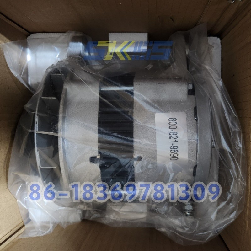600-821-9690 Alternator Assy 24V for Komatsu 6D125E-3 PC400-7 WA470-3 Construction Machinery Parts